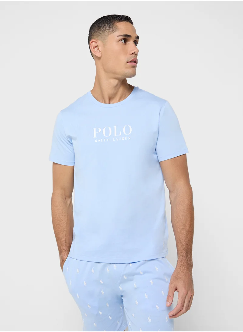 POLO RALPH LAUREN Logo Crew Neck T-Shirt