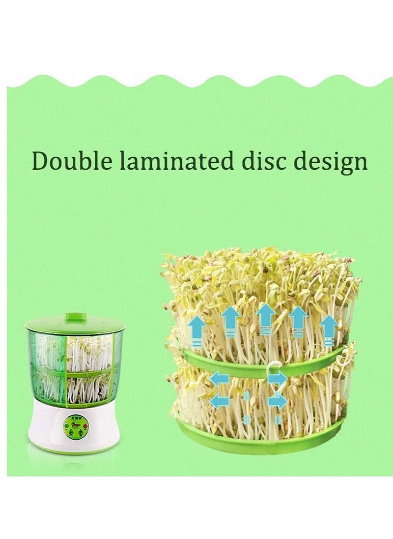 AS SEEN ON TV - Large Capacity Home Use Intelligence Bean Sprouts Machine Multicolor - Image 1