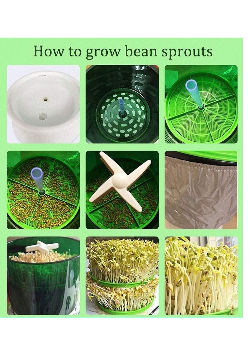 AS SEEN ON TV - Large Capacity Home Use Intelligence Bean Sprouts Machine Multicolor - Image 1