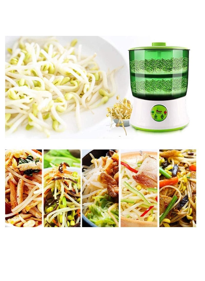 AS SEEN ON TV - Large Capacity Home Use Intelligence Bean Sprouts Machine Multicolor - Image 1