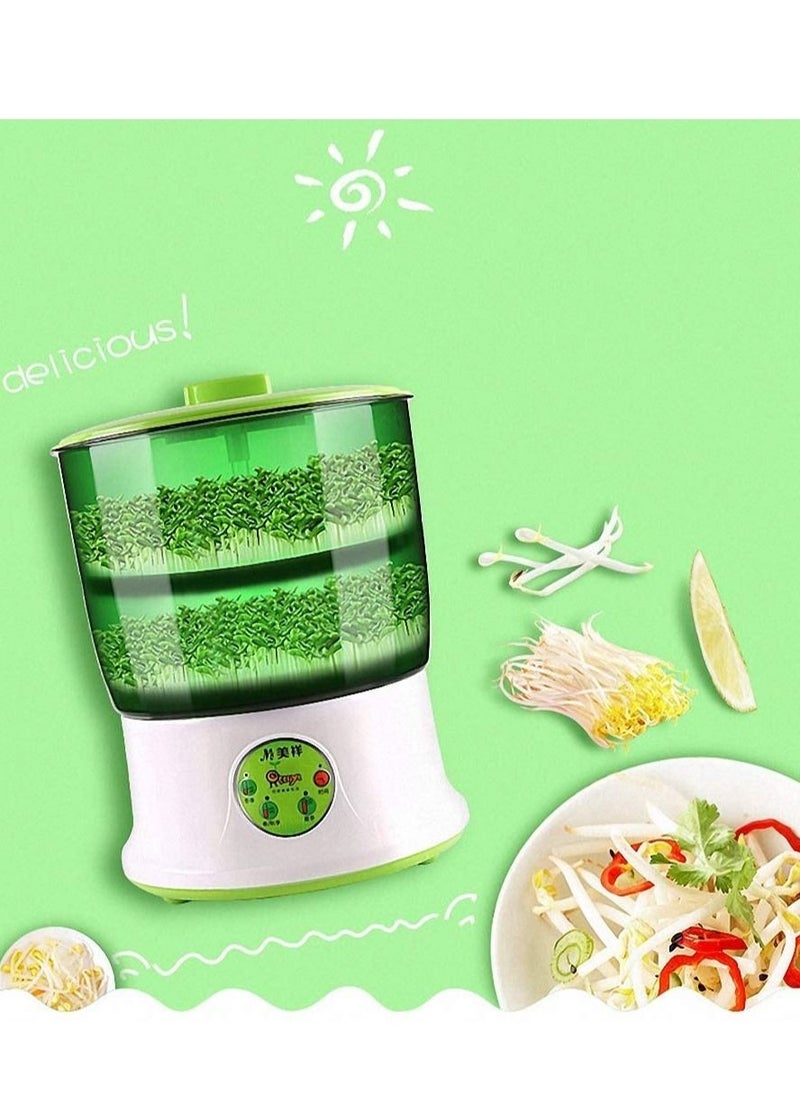 AS SEEN ON TV - Large Capacity Home Use Intelligence Bean Sprouts Machine Multicolor - Image 1