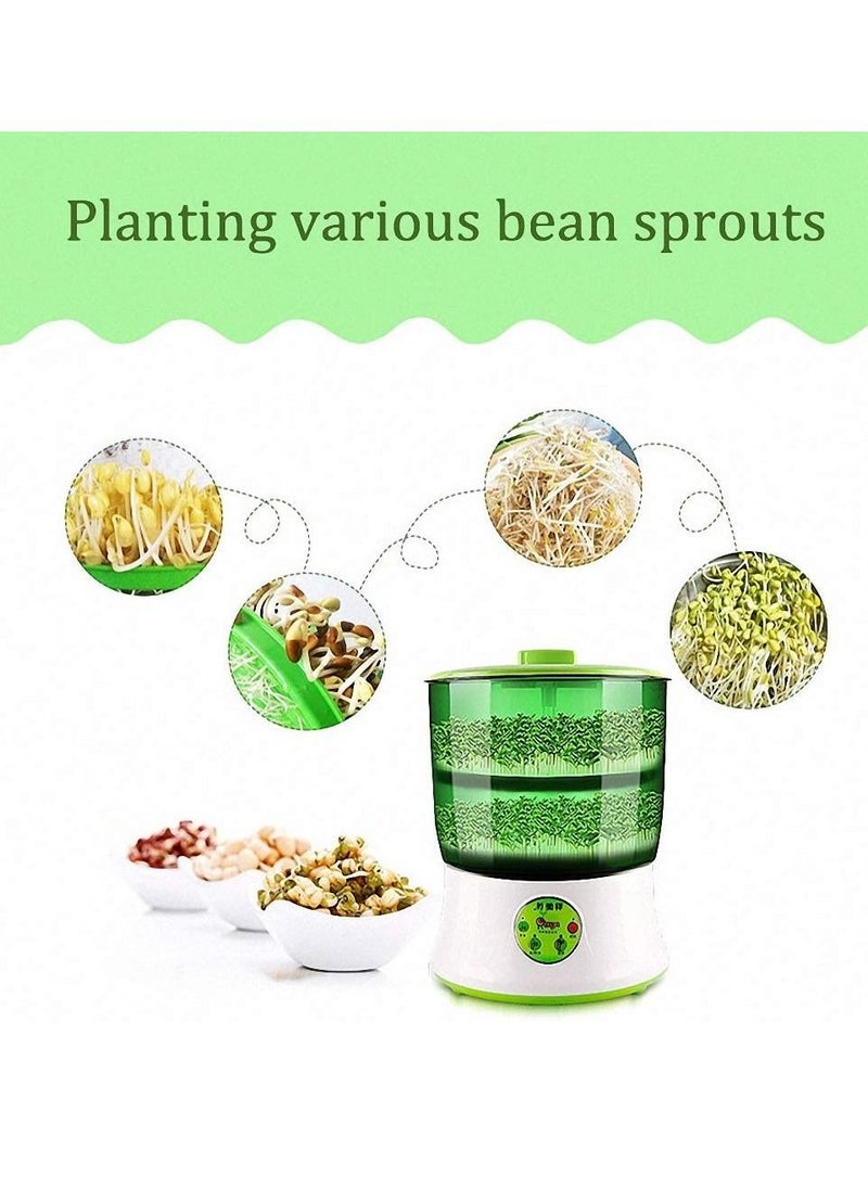 AS SEEN ON TV - Large Capacity Home Use Intelligence Bean Sprouts Machine Multicolor - Image 1