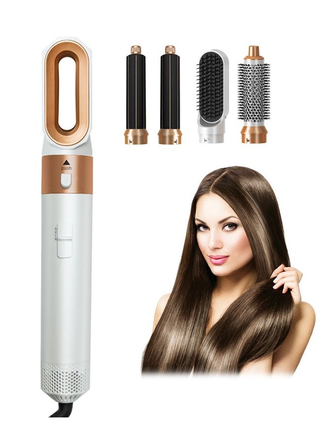 Joshberg - 1000W Air Styler,5 in 1 Hair Styler Set,35000 RPM High Speed Multi Styler Hair Straightener,Automatic Curling hair for Fast Drying Curling Volumizing Straightening - Image 1
