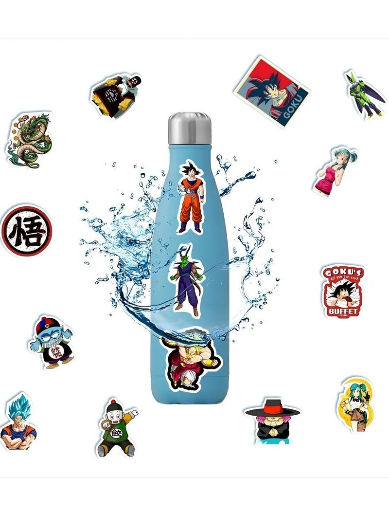 DTBG 100 Pcs Dragon Ball Cartoon Graffiti Stickers, Laptop Stickers, Guitar Stickers, Luggage Stickers - Image 2