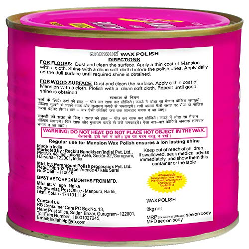 Mansion Wax White - 2kg - Image 2