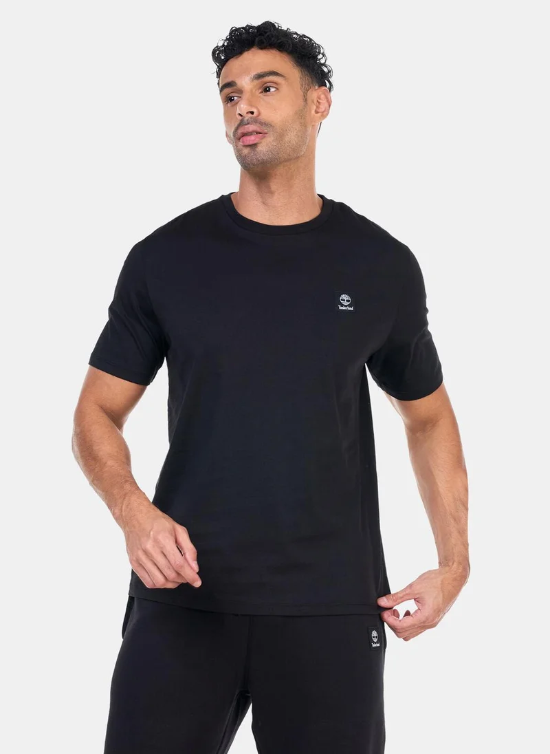 تمبرلاند Men's Woven Badge T-Shirt