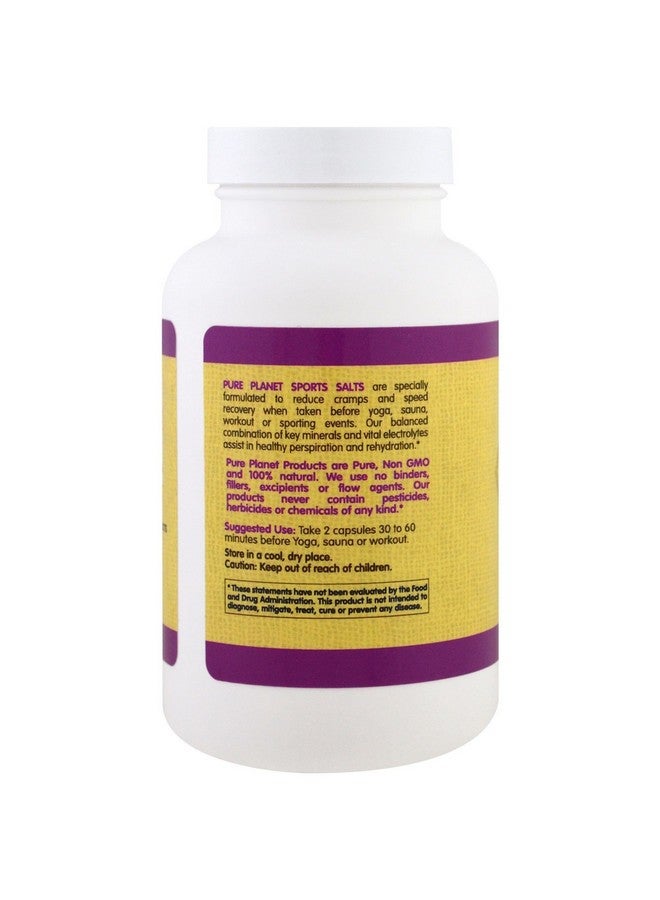 pure planet Sports Salts 830 Mg 90 Vegetarian Capsules - Image 3