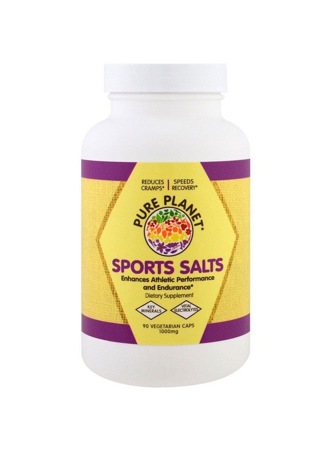 pure planet Sports Salts 830 Mg 90 Vegetarian Capsules - Image 1