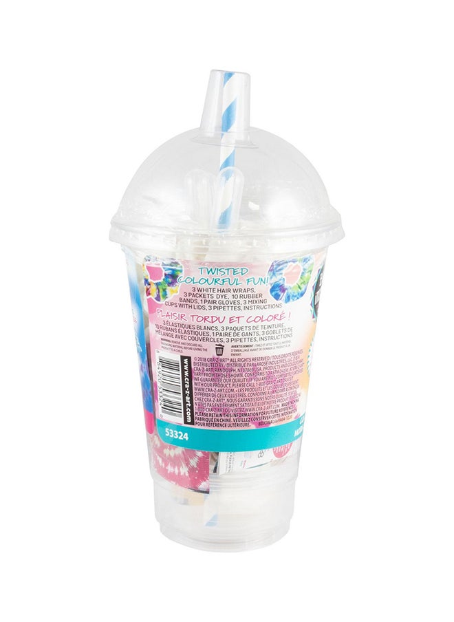 Shimmer N Sparkle - Totally Twisted Tie Dye Hair Wraps Packaging May Vary - Image 1