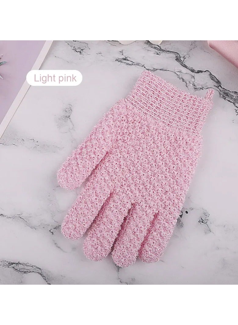 Goolsky Exfoliating Bath Gloves For Shower - Heavy Exfoliation, Body Scrub Shower Scrubber, Shower Exfoliating Gloves For Women & Men, Loofah Shower Glove - Image 3