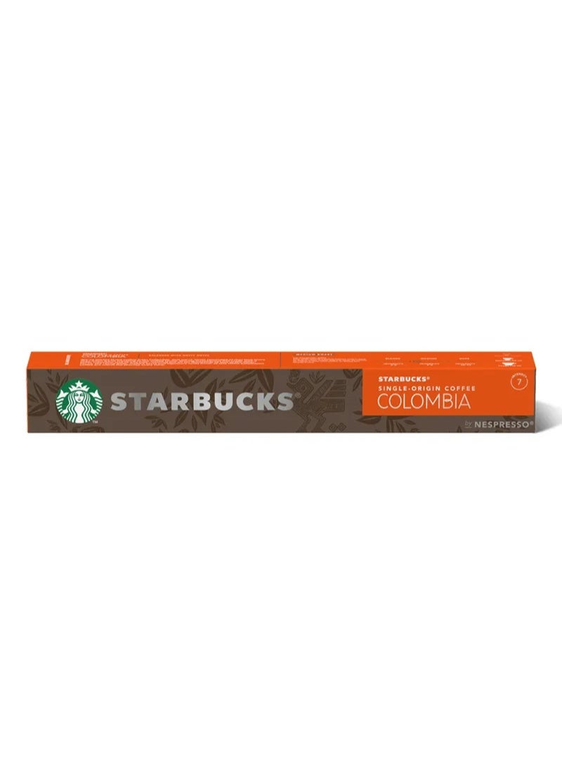 Starbucks Colombia Coffee Capsules - 10 Capsules