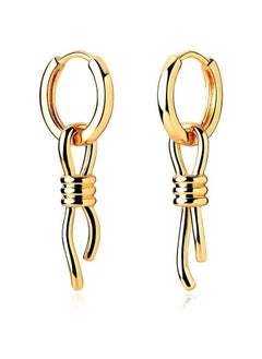 Women Gold Huggie Hoop Earrings Dangle Drop 14K Gold Filled Small Boho Beach Simple Delicate Handmade Hypoallergenic Jewelry Gift