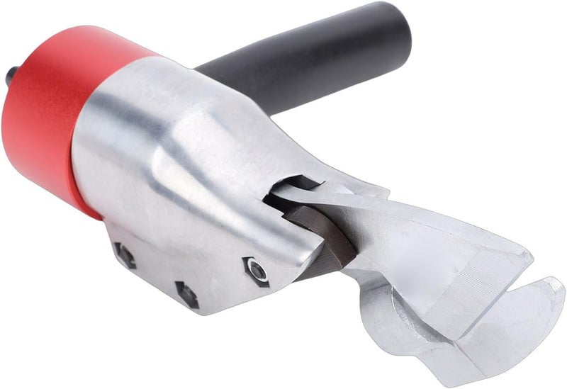 Eujgoov Metal Shear Drill Attachment, CRV Steel 360 Degree Rotating Handle Sheet Metal Cutter, with Bearing for Iron Aluminum Stainless Steel Corrugated Sheet Roof - Image 4