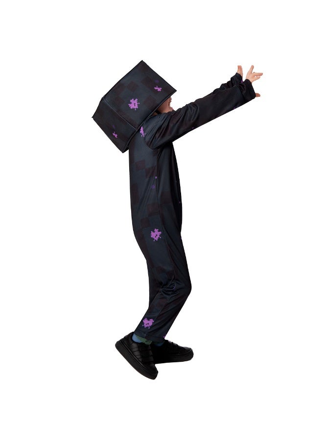 Halloween Children's Minecraft Enderman Costume For Role-playing - Image 2
