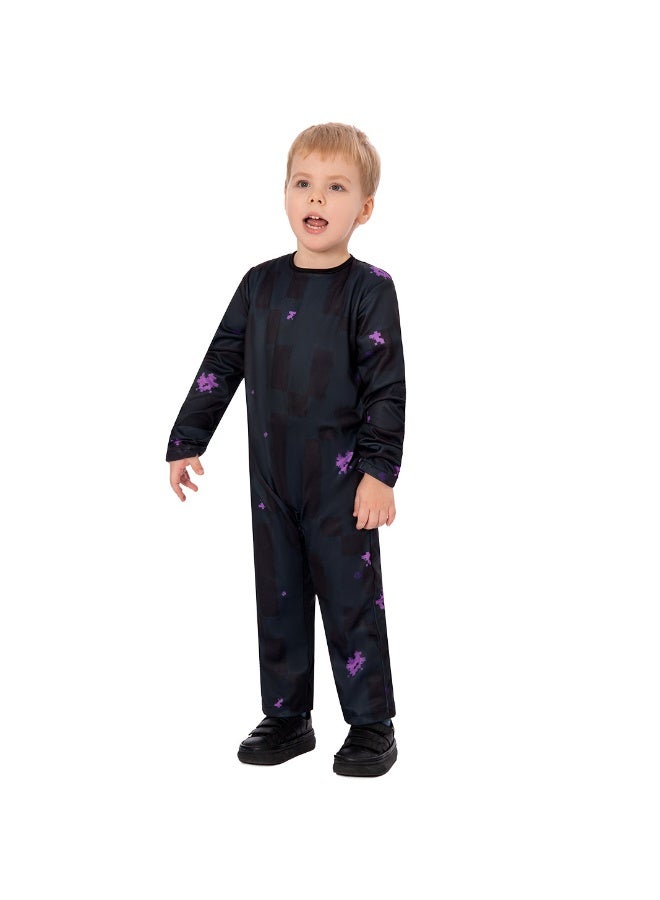 Halloween Children's Minecraft Enderman Costume For Role-playing - Image 3