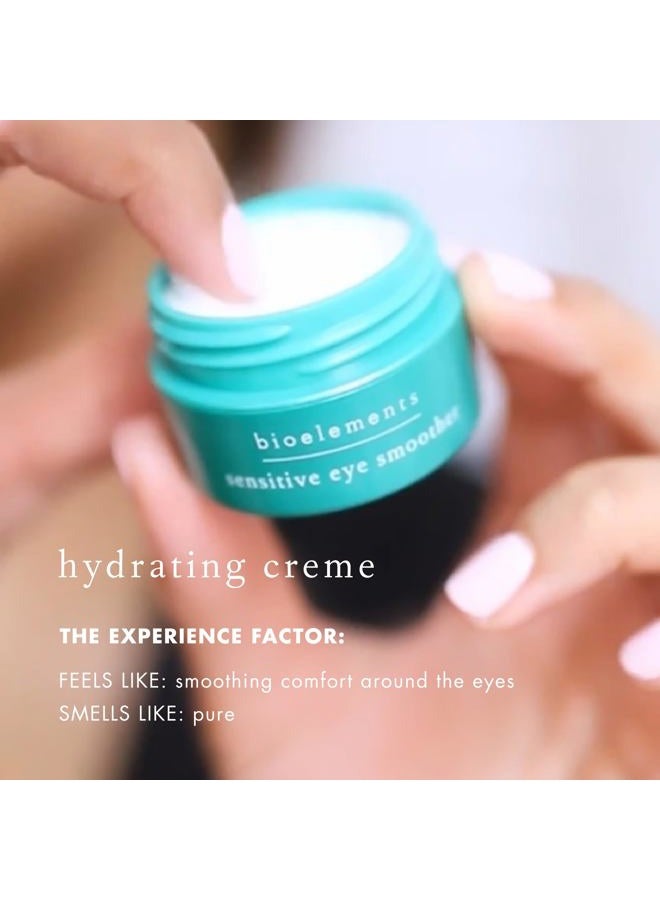 Bioelements Sensitive Eye Smoother - 0.5 oz - Night Anti-Aging Eye Cream to Improve Darkness & Puffiness - Light & Non Greasy - Vegan, Gluten Free - Never Tested on Animals - Image 5