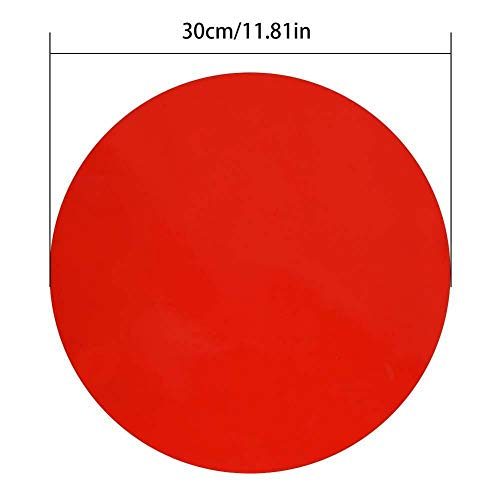 PinCute Updated Larger Sized 11.8 inch 10 Pack Dry Erase Dots Circles Sticker for Spots Tables, Colorful Removable Whiteboard Painting Marker, Essential School Teachers Supplies for Classroom - Image 2