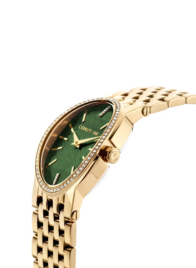 CERRUTI 1881 Cerruti Watch for Women - Green Dial - 28 MM