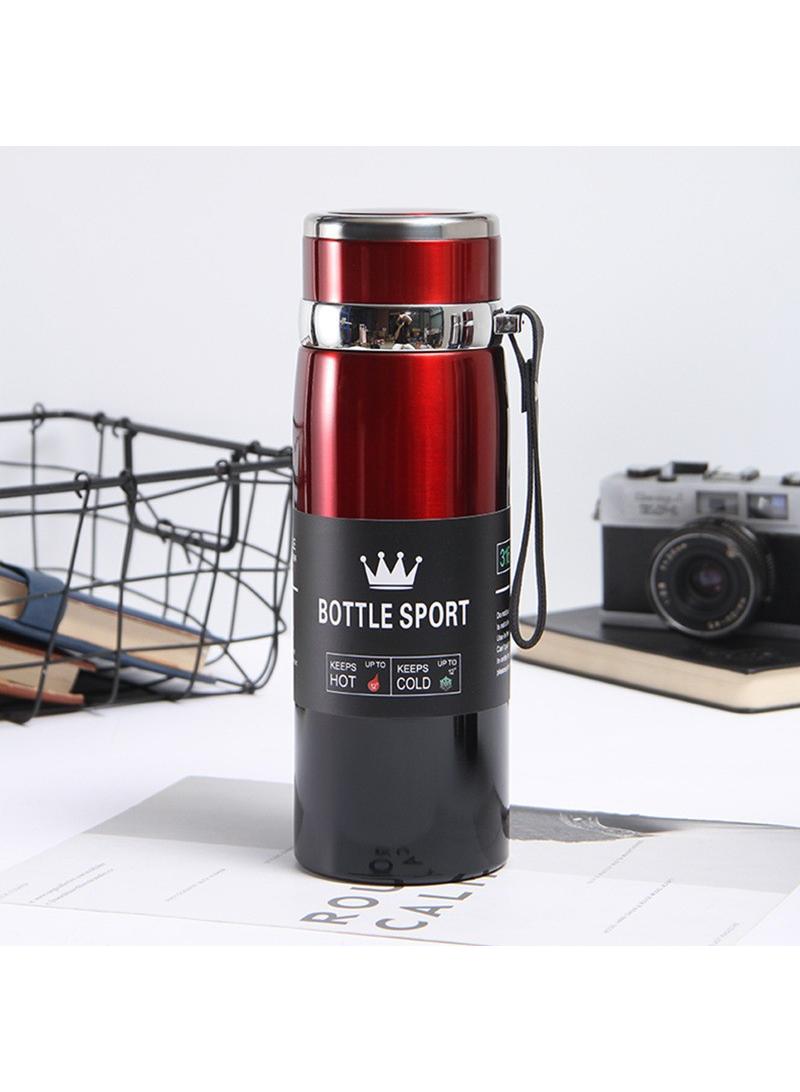 Y&D 600ml Outdoor Portable Double Layer 316 Stainless Steel Insulation Coffee Cup - Image 2