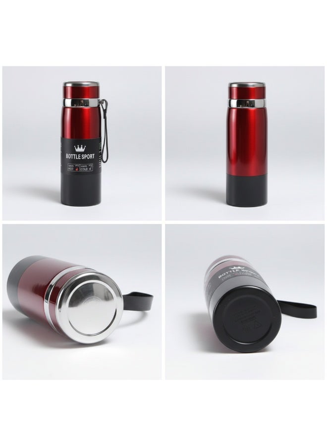 Y&D 600ml Outdoor Portable Double Layer 316 Stainless Steel Insulation Coffee Cup - Image 3