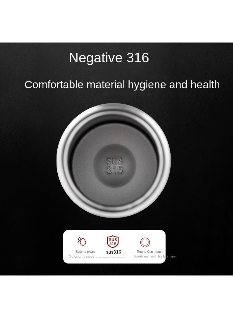 Y&D 600ml Outdoor Portable Double Layer 316 Stainless Steel Insulation Coffee Cup  - Image 2