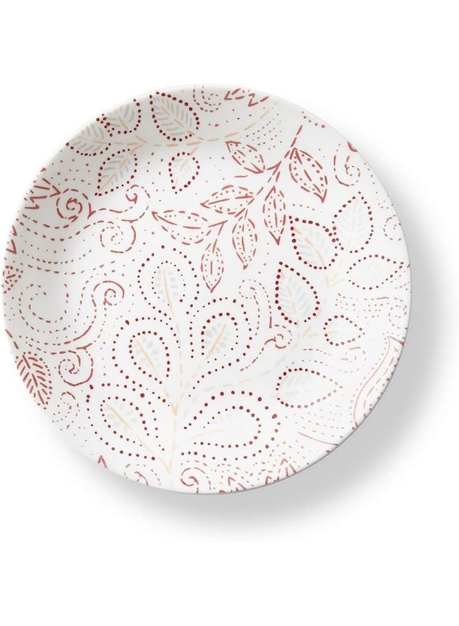 Corelle Leaf Stitch 12-Piece Dinnerware Set Service for 4 - Image 3