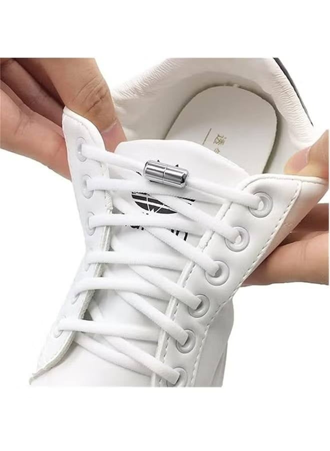 3 pairs shoelaces, Tieless Elastic Shoe Laces, Elastic No Tie Shoelaces Shoe Laces For Kids and Adult Sneakers Shoelace - Image 4