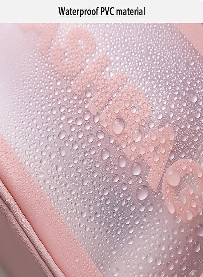 PAVITYAKSH Bag COSMATIC Organizer Portable Toiletry Bag for Women Makeup Pouch Waterproof Shower Wash Bag Cosmetic Organizer Case Multifunctional Travel Kit Pack with Hook - Image 5