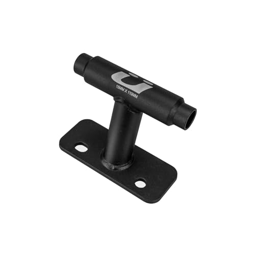 Kuat حامل دراجات KUAT Dirtbag للتخزين والنقل | هيكل فولاذي متين ومضغوط للتثبيت المباشر لتأمين نقل الدراجات على أسرة الشاحنات والمقطورات وحوامل الحمولة | أسود، 15 مم × 110 مم - محور تمرير - Image 1