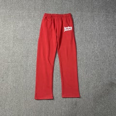 Generic Real shot in stock cross-border fashion brand broken planet Christmas red fleece-lined pullover sweater pants suit Top BP-H227  - Image 4