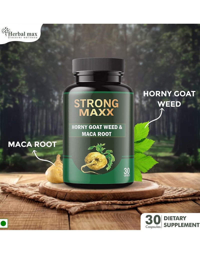 Herbal Max Herbal max 60 capsules for Immunity and Energy  - Image 2