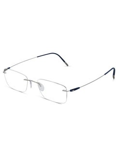 Unisex Rectangle Eyeglass Frame - 5500 AV 7000 53 - Lens Size: 53 Mm