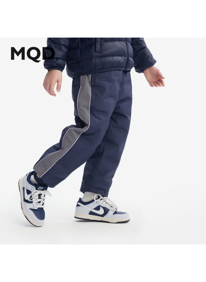 Mqd Maqidun Kids Children's Casual Pants Winter New Boys Down Pants Loose Warm Long Trousers - Image 1