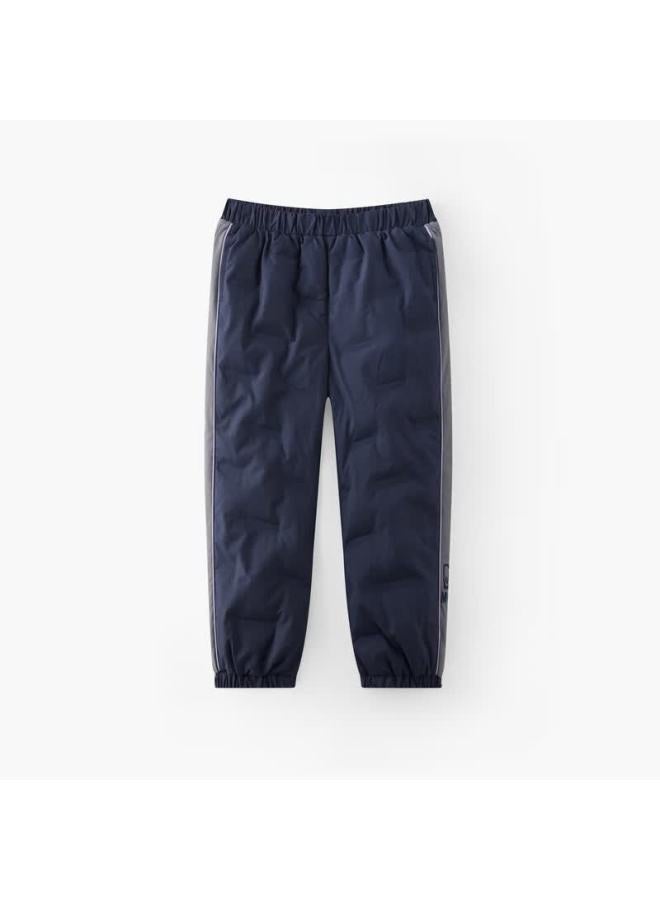 Mqd Maqidun Kids Children's Casual Pants Winter New Boys Down Pants Loose Warm Long Trousers - Image 3