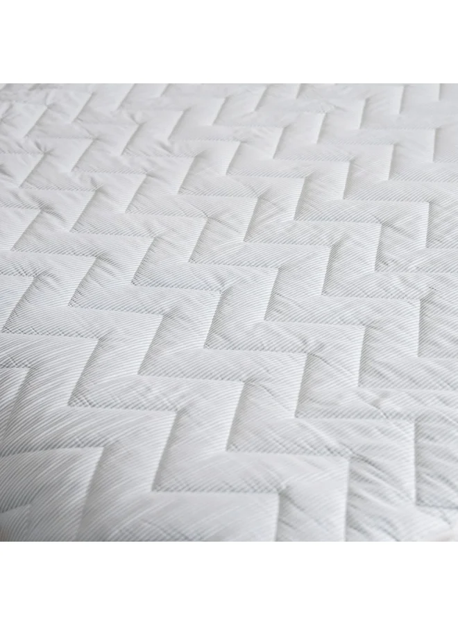 DANUBE HOME Serenity Top Cool Visco Topper King 180x200 Cm White