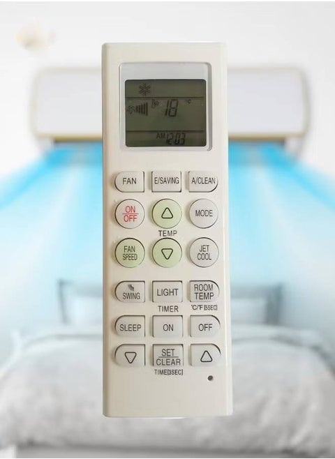Universal AC Remote Compatible with LG AC – Easy-to-Use, Full Function Control, Compatible with Most LG Air Conditioner Models, Precise Temperature Adjustment, Energy Efficient, Durable Replacement Remote