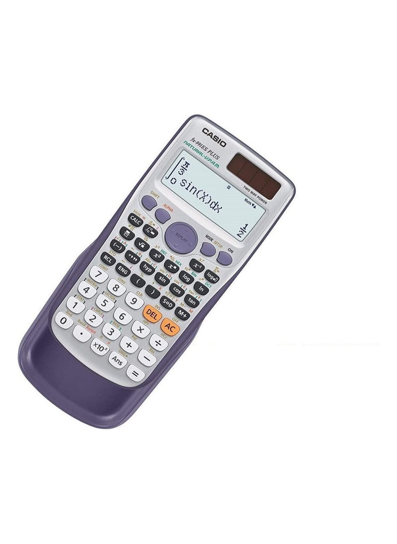 CASIO - FX991 ES CASIO CALCULATOR, Casio FX-991ES Plus Technical and Scientific Calculators - WHITE - Image 1