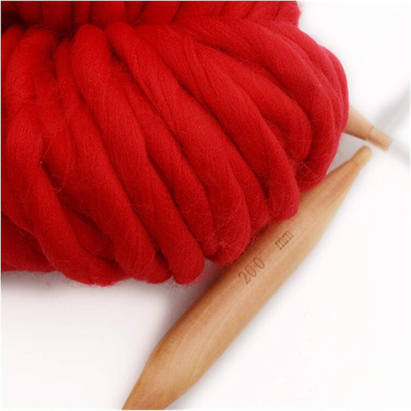 Knitting Wool Yarn,Soft Chunky Yarn, Super Thick Ice Island Yarn Big Thick Scarf Wire Hat Shawl Crude DIY Felting (Color : 02) (Color : 3) (Color : 16) - Image 5