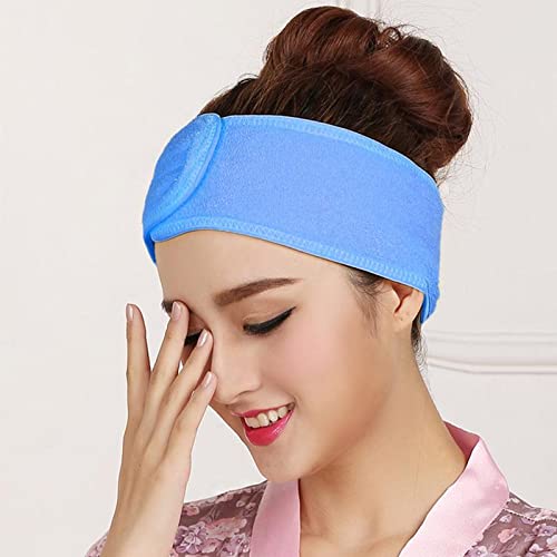 NYAMAH SALES 3 Pcs facial head band for womenfacial head band for girls NonSlip Stretchable Elasticized Facial Headband Head Wrap Stretch Towel - Image 2