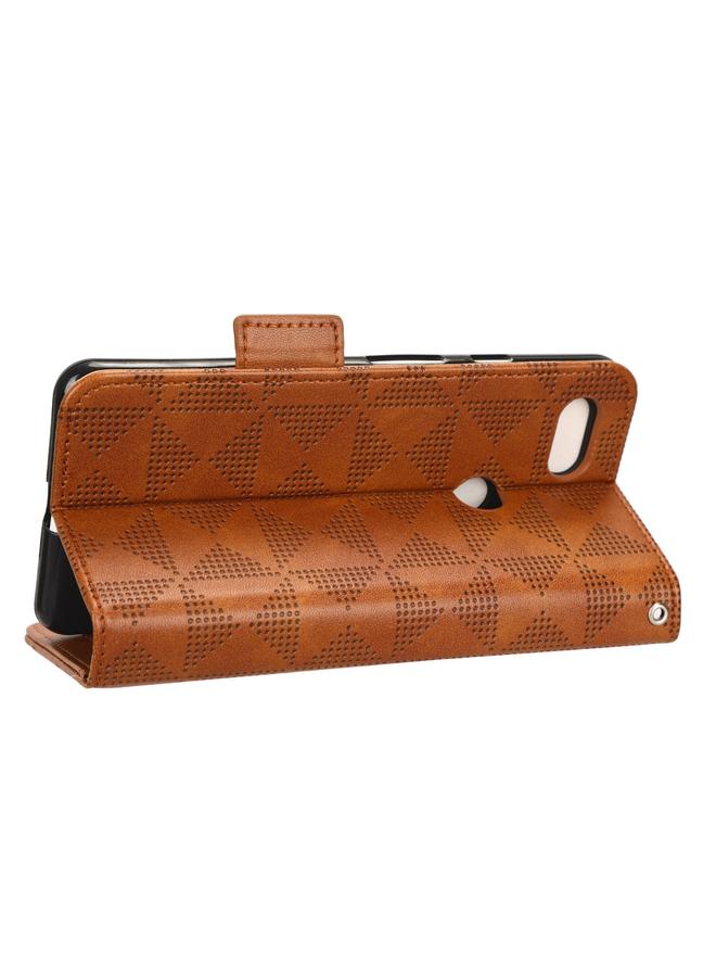 اس-توب جراب هاتف Google Pixel 3 المصنوع من الجلد بتصميم مثلث متماثل - Image 5