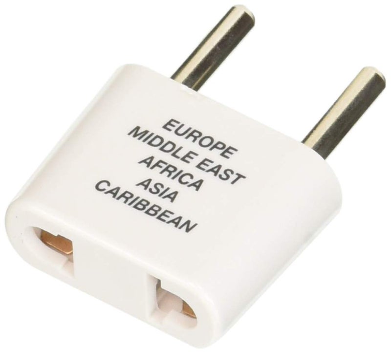 Conair Travel Plug Adapter, Universal Plug Adapters for Worldwide Travel by Travel Smart (Southern Europe, Middle East, Parts of Africa, Asia, & Caribbean) - Image 1