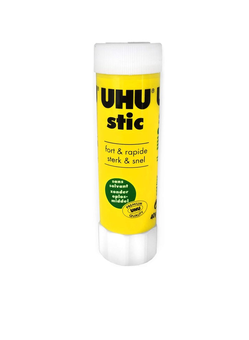 UHU Stic Glue Stick - 40g - Solvent Free - Clear Application - Pack of 12 - Image 3