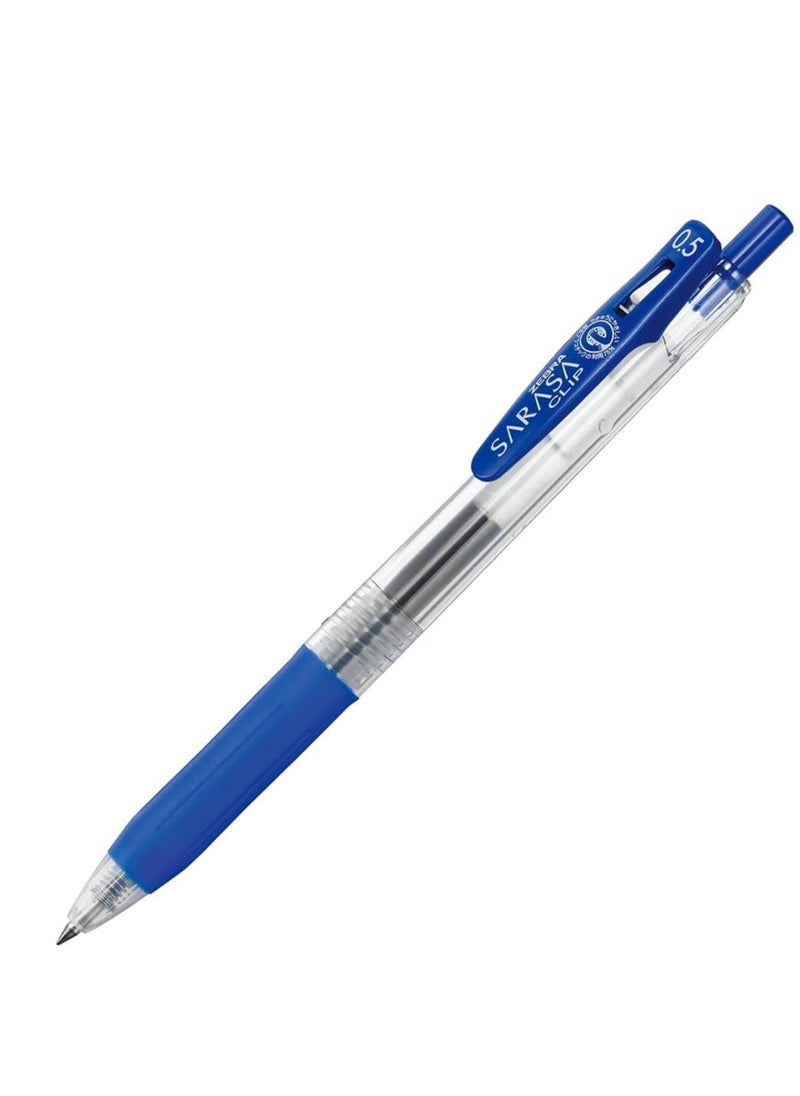 ZEBRA 1 Piece Sarasa Clip Pen Blue 0.5 mm  - Image 1