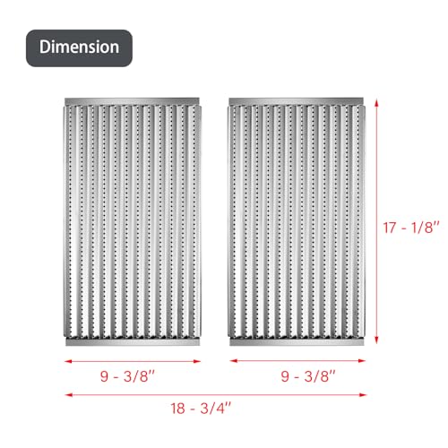 Charbrofire G362-2100-W1 463642316 Emitter Plates Grill Grates Replacement Parts for Charbroil Grill Parts Tru Infrared 463644220 463642316 748075 1422175 Lowe's 463675016 463632520 463245518 Grill Emitter - Image 4