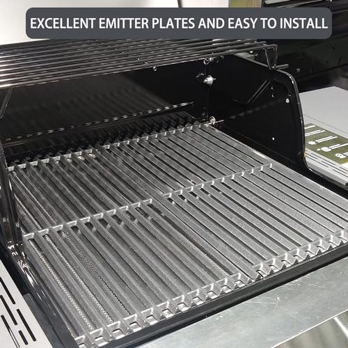 Charbrofire G362-2100-W1 463642316 Emitter Plates Grill Grates Replacement Parts for Charbroil Grill Parts Tru Infrared 463644220 463642316 748075 1422175 Lowe's 463675016 463632520 463245518 Grill Emitter - Image 3