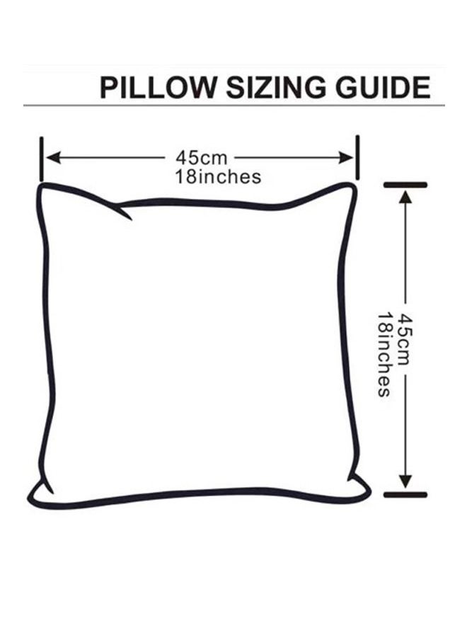 Kutis 4-Piece INS Geometric Villi Pillow Cover/Throw Pillowcase/Sofa Pillow Cover Beige 45 x 45 Centimeter  - Image 5