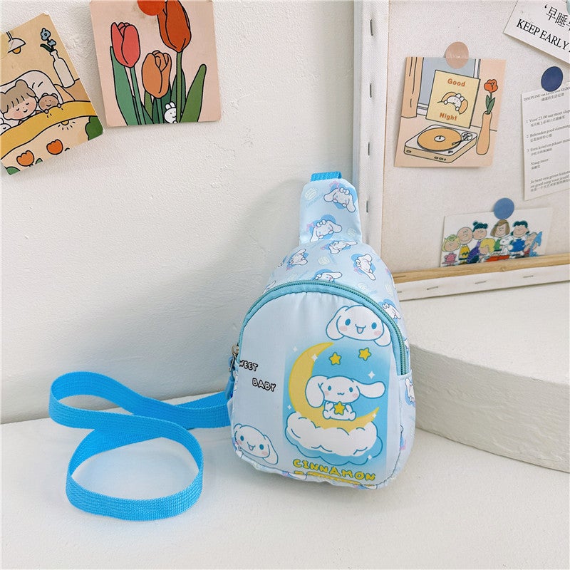 Japanese-Style Coolometi Children'S Shoulder Bag Cute Cartoon Girl Messenger Bag Cartoon Kt Yugui Dog Chest Bag - Image 5