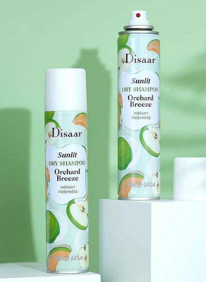 Disaar Sunlit Dry Shampoo Orchard Breeze Instant Freshness 200 ML - Image 1