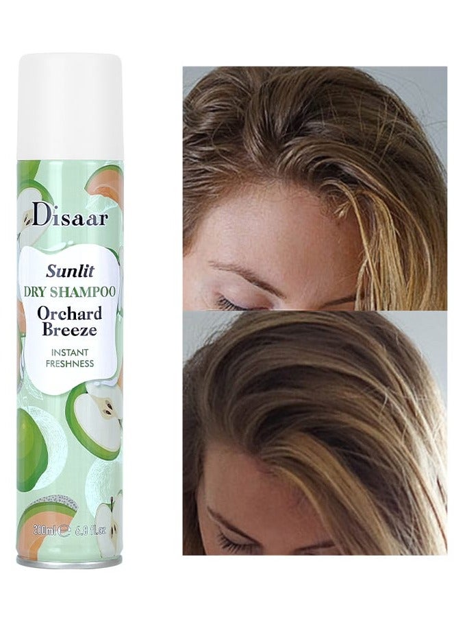 Disaar Sunlit Dry Shampoo Orchard Breeze Instant Freshness 200 ML - Image 5