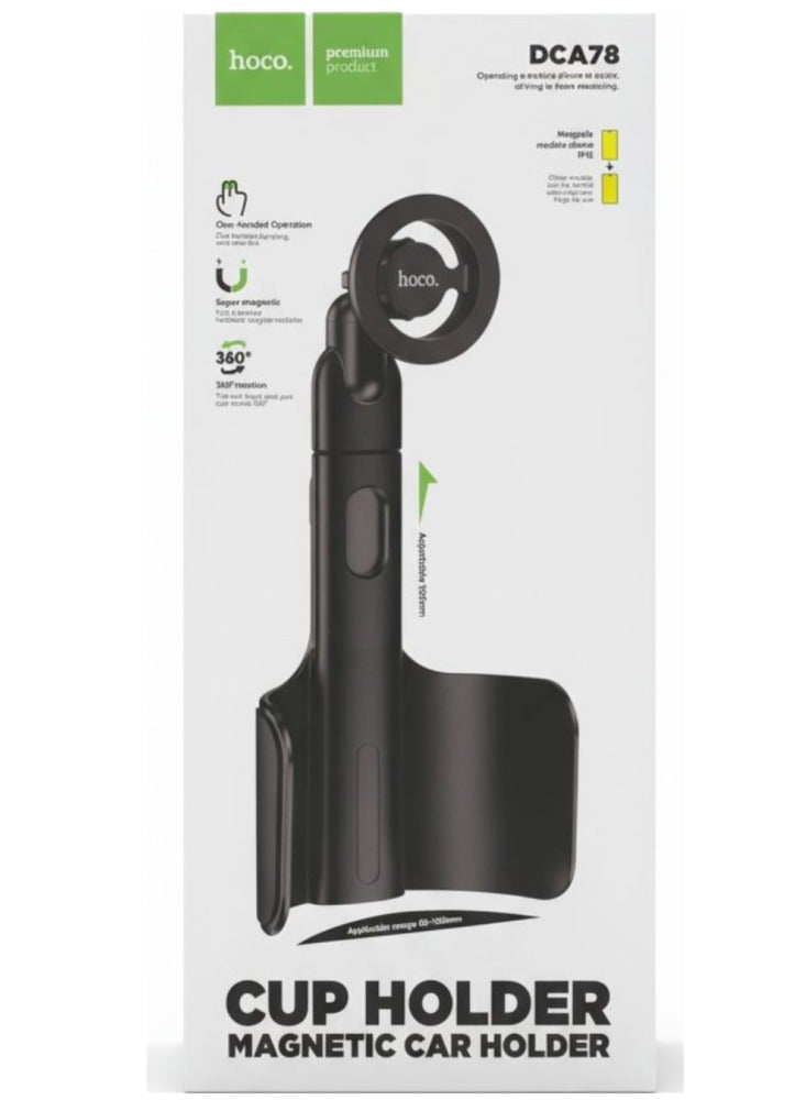 هوكو حامل الجوال موضع اكواب السيارة تدعم ماج سيف دوران 360 درجة - Image 1